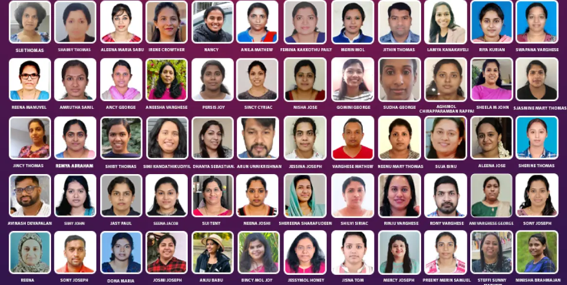 op NCLEX RN coaching centre near me – group of nursing students after NCLEX RN exam success in Kerala