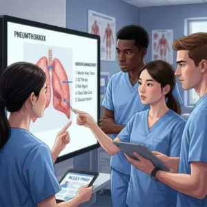 nursing diagnosis for pneumothorax