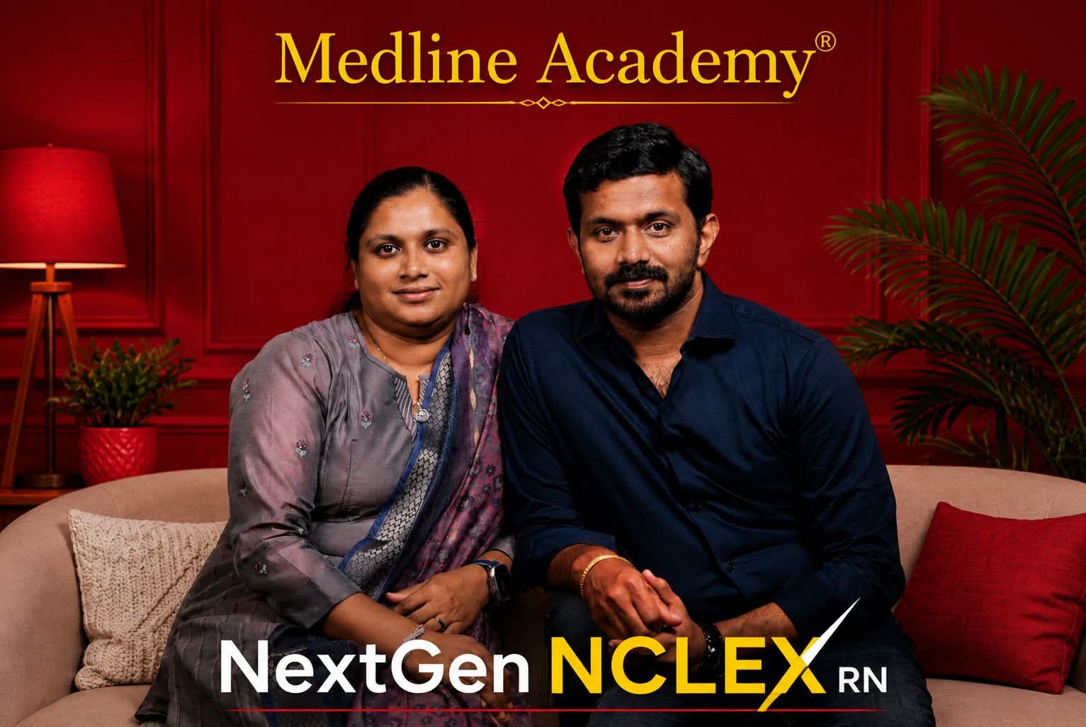 Medline Academy NextGen NCLEX RN Coaching Centre in Kerala with clinical judgment training by Ainstin S Dennis and Tincy Mathew