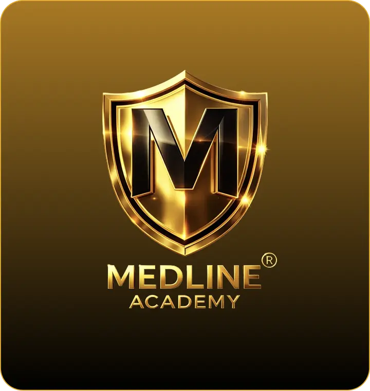 Medline Academy logo for NCLEX-RN coaching in Kerala