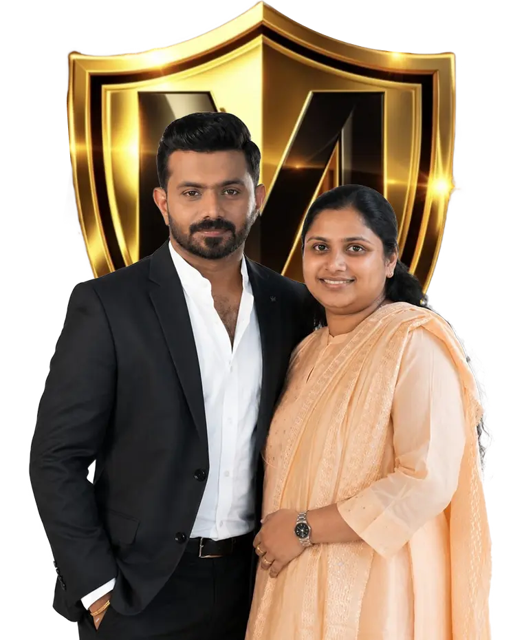 Ainstin S Dennis and Tincy Mathew at Medline Academy, a leading NCLEX-RN coaching centre in Kerala