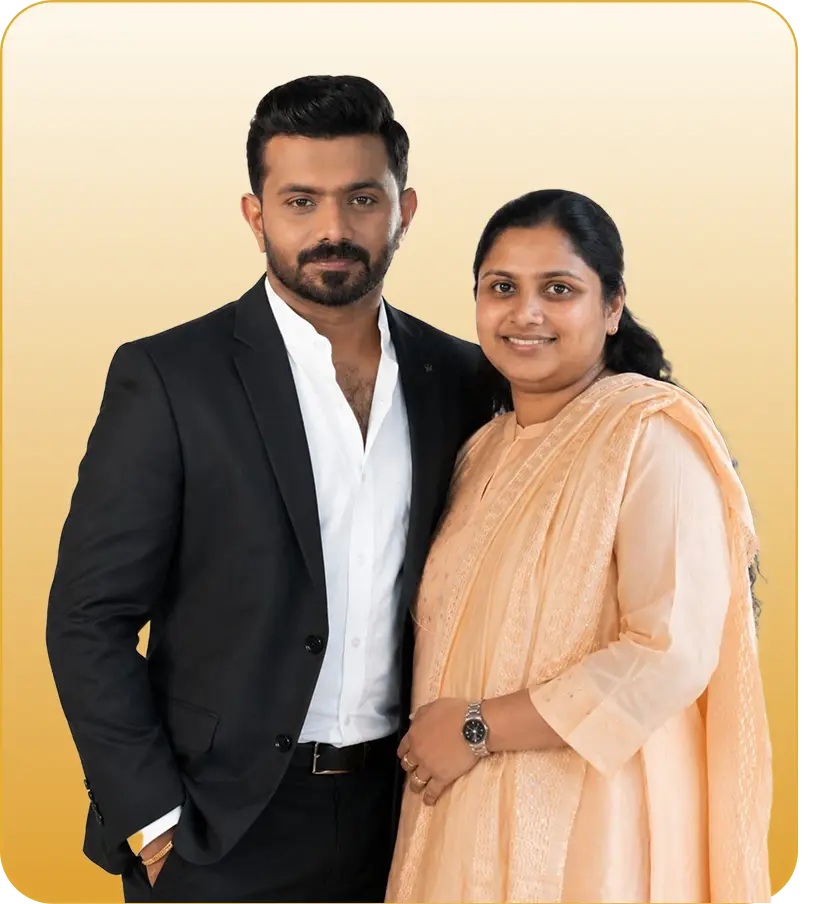 Founders of Medline Academy providing family-led NCLEX-RN coaching in Kerala
