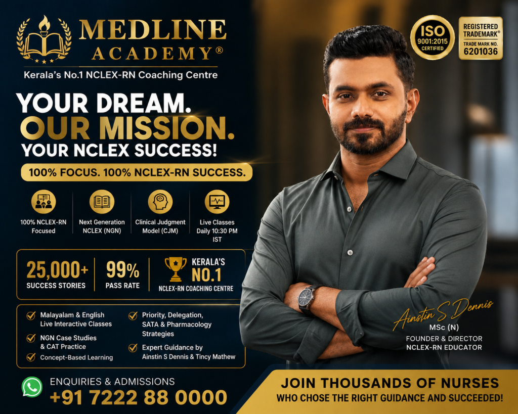 Pheochromocytoma nursing care, hypertension and NCLEX-RN exam preparation with Medline Academy