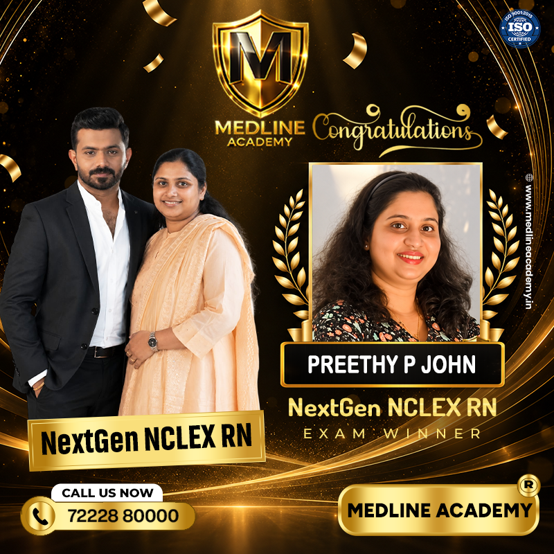 PREETHY P JOHN Medline Academy Thiruvalla kerala